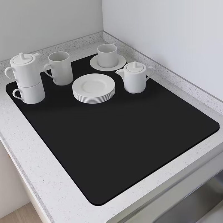 Coffee-Themed Kitchen Mat