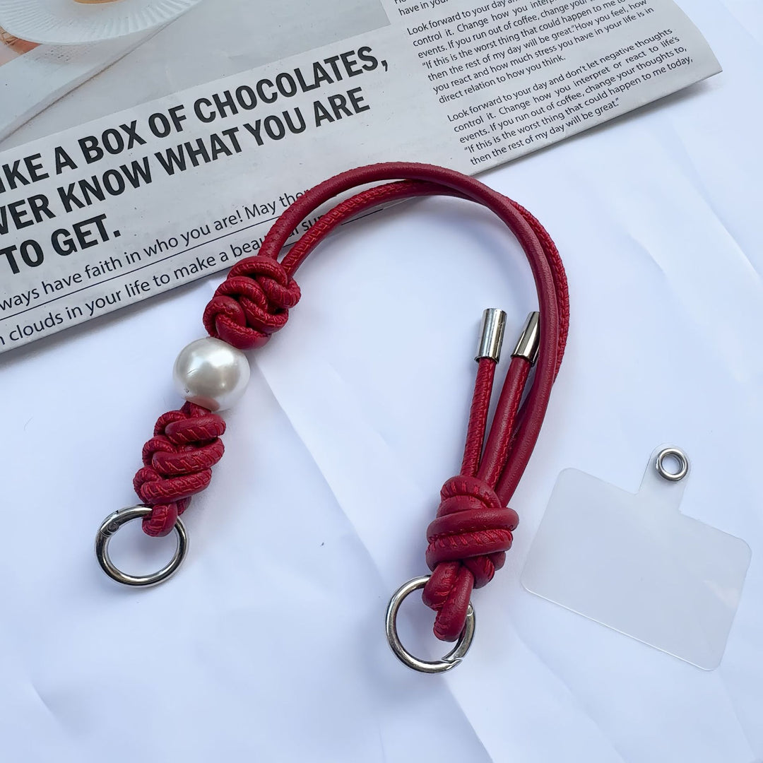 Elegant Braided Keyring Strap Kalsten