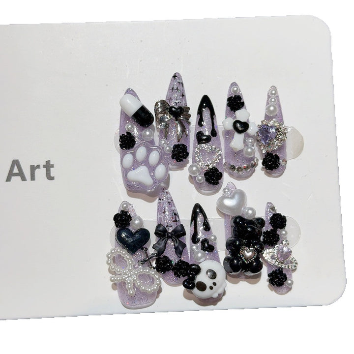 Decorative 3D Themed Nail Art Set