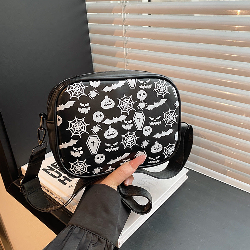 Graphic Print Crossbody Bag