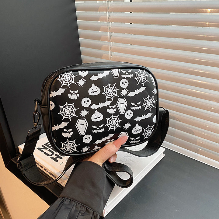Graphic Print Crossbody Bag