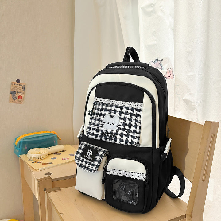 Stylish Multi-Functional Backpack with Cute Accents Kalsten