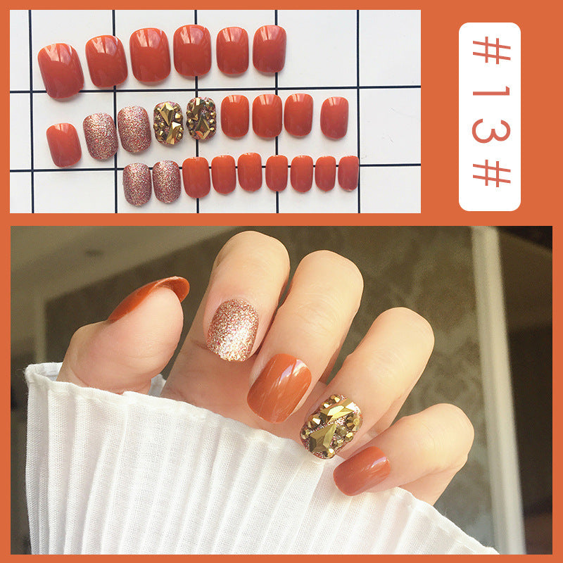 Elegant French Tip Press-On Nail Art