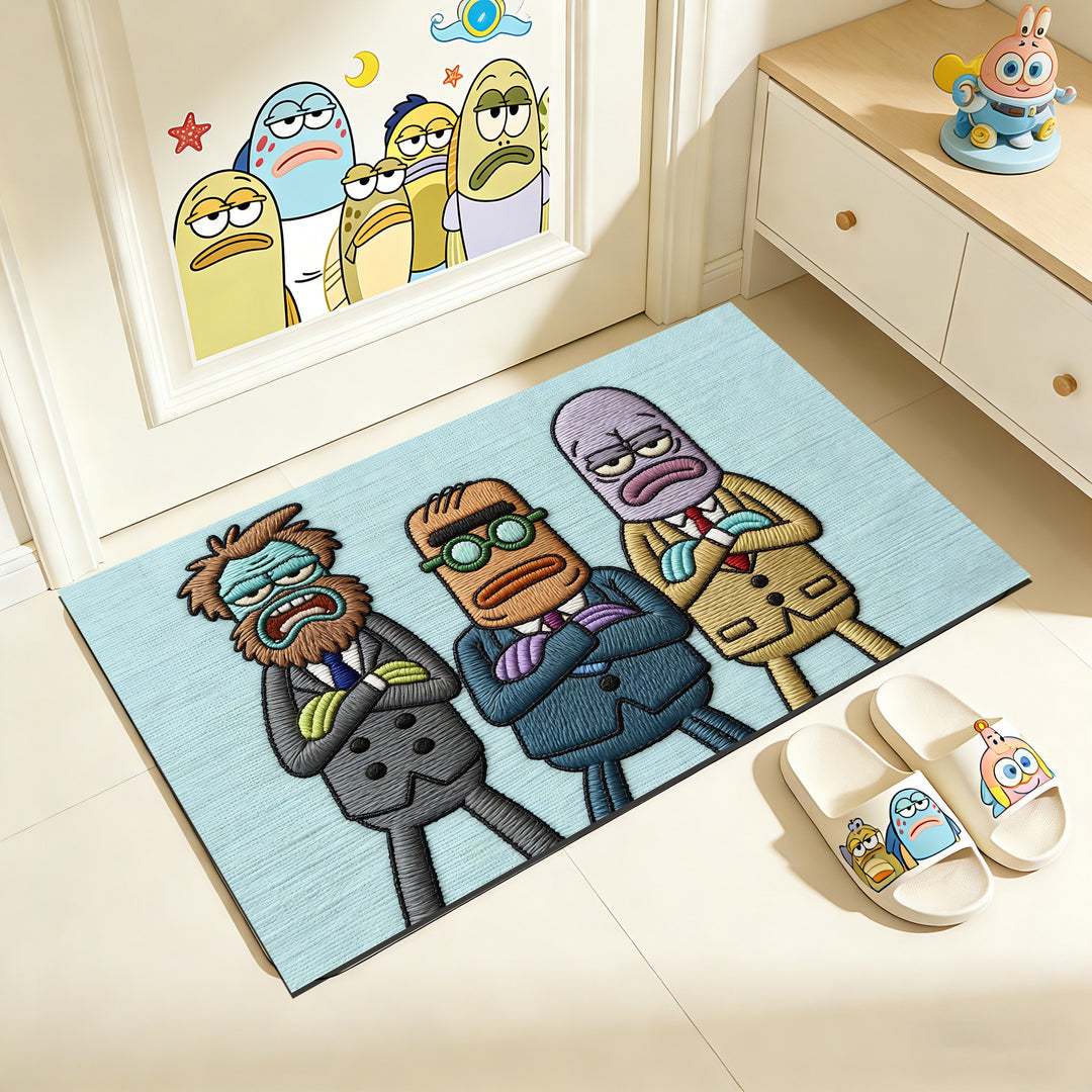Cartoon Character Non-Slip Bath Mat Kalsten