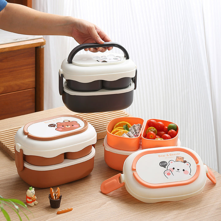 Fun-Themed Bear Bento Lunch Box