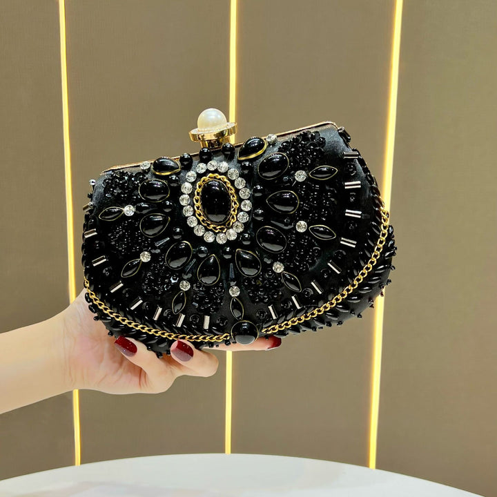 Ornate Decorative Evening Clutch