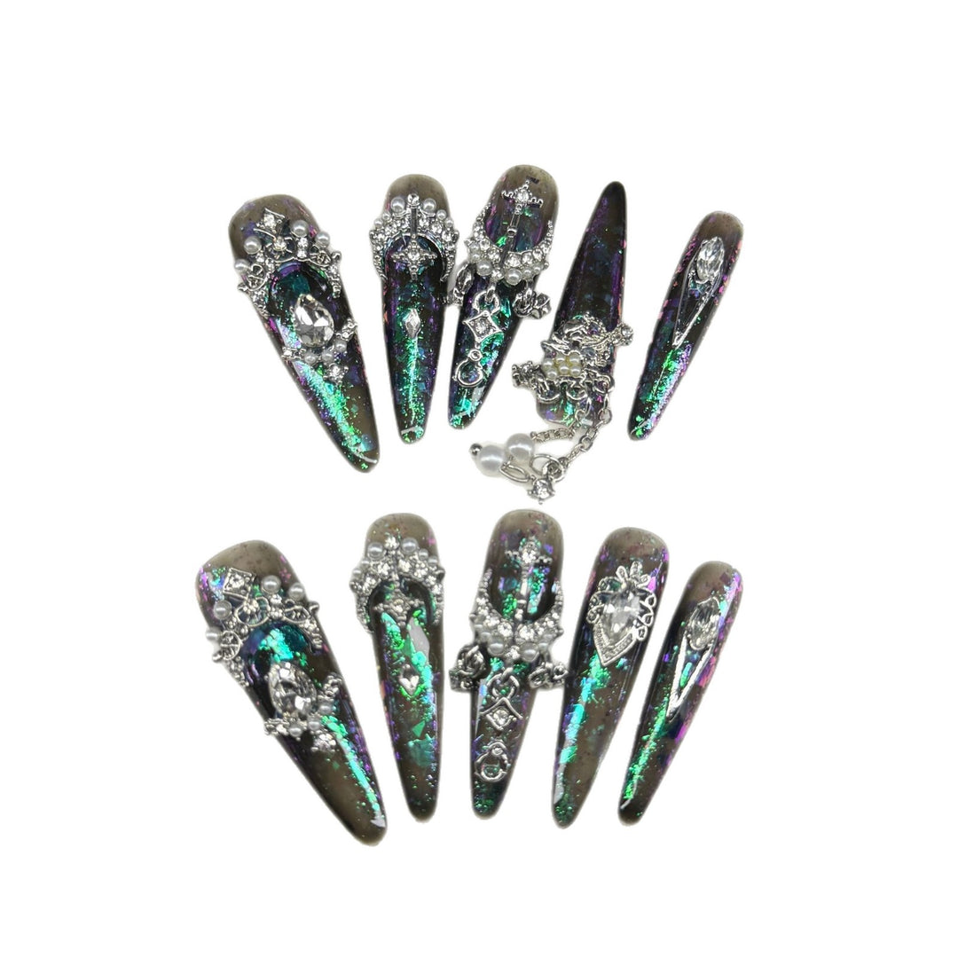 Premium Decorative Rhinestone Nail Art Set