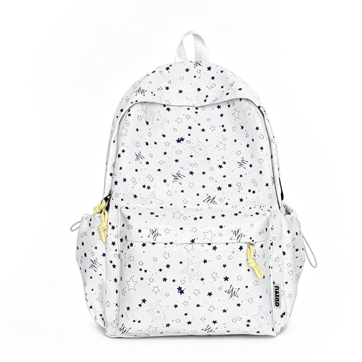 Stylish Star-Patterned School Backpack Kalsten