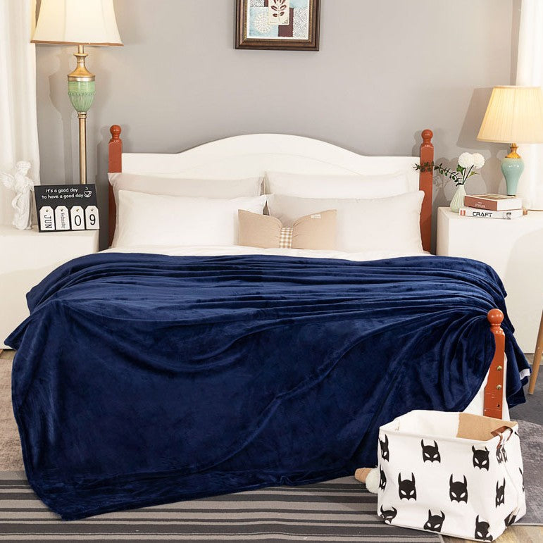 Plush Fleece Throw Blanket Kalsten
