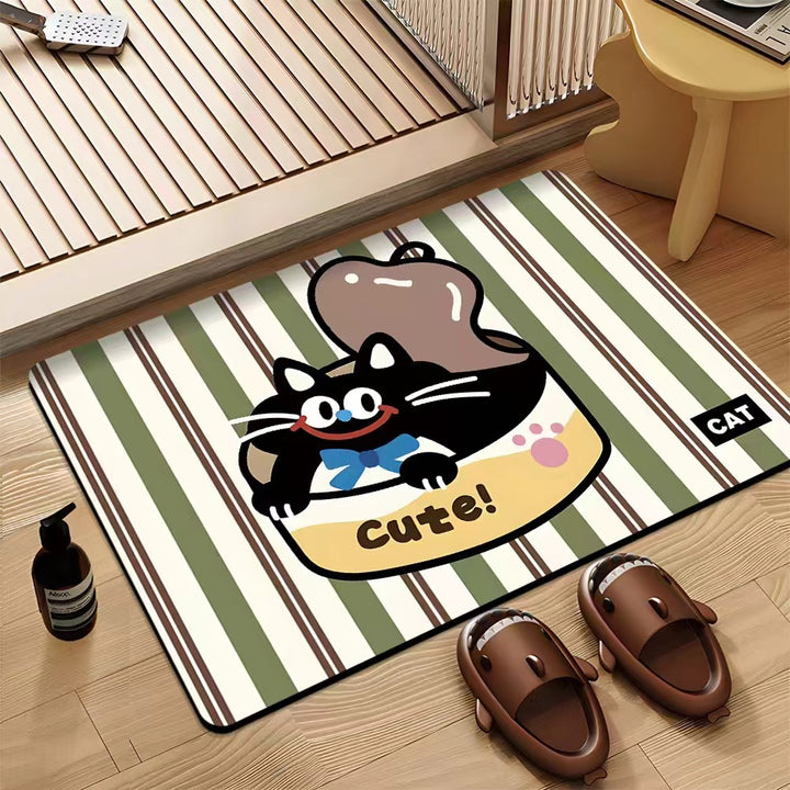 Fun Dog-Themed Indoor Mat Kalsten