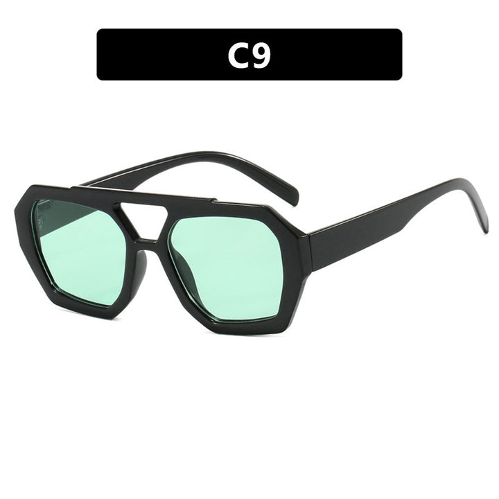 Women's geometric sunglasses with luxurious design Kalsten