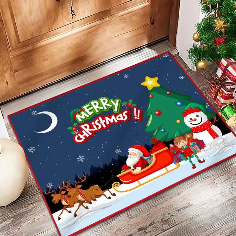 Festive Holiday Door Mat Kalsten