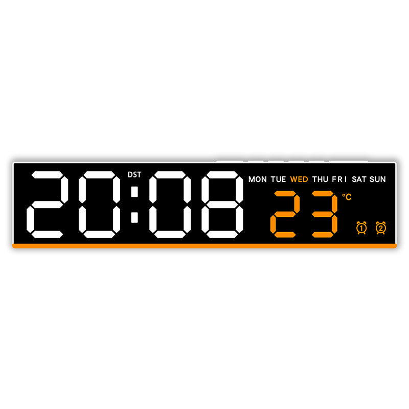 Digital LED weather clock with large display Kalsten