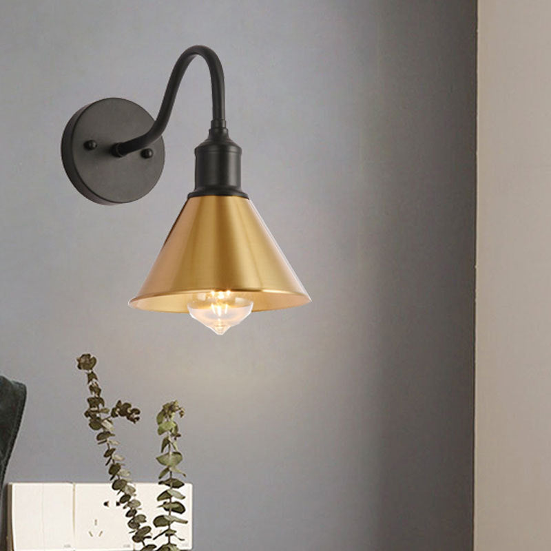 Contemporary Cone Wall Light