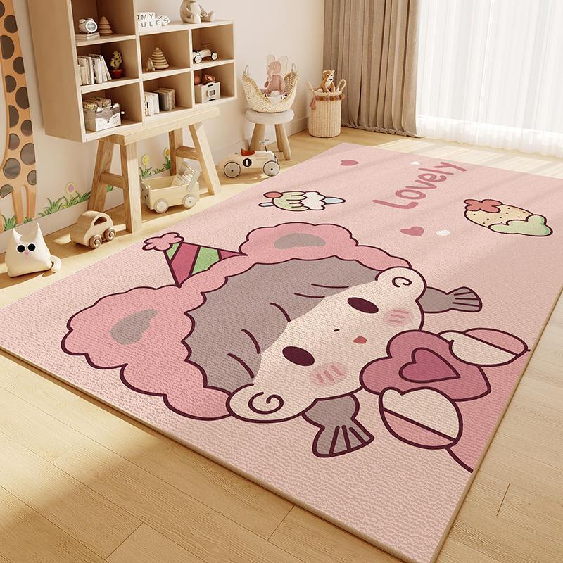 Playful Cartoon-Themed Area Rug