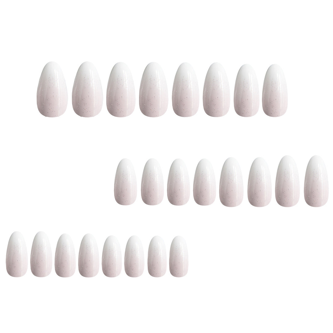 Elegant Glittering Ombre Nail Art Kalsten