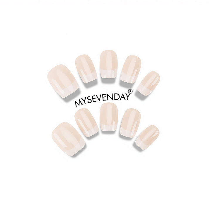 French Tip Press-On Nail Set Kalsten 1789388778