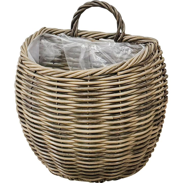 Decorative storage basket with handle Kalsten