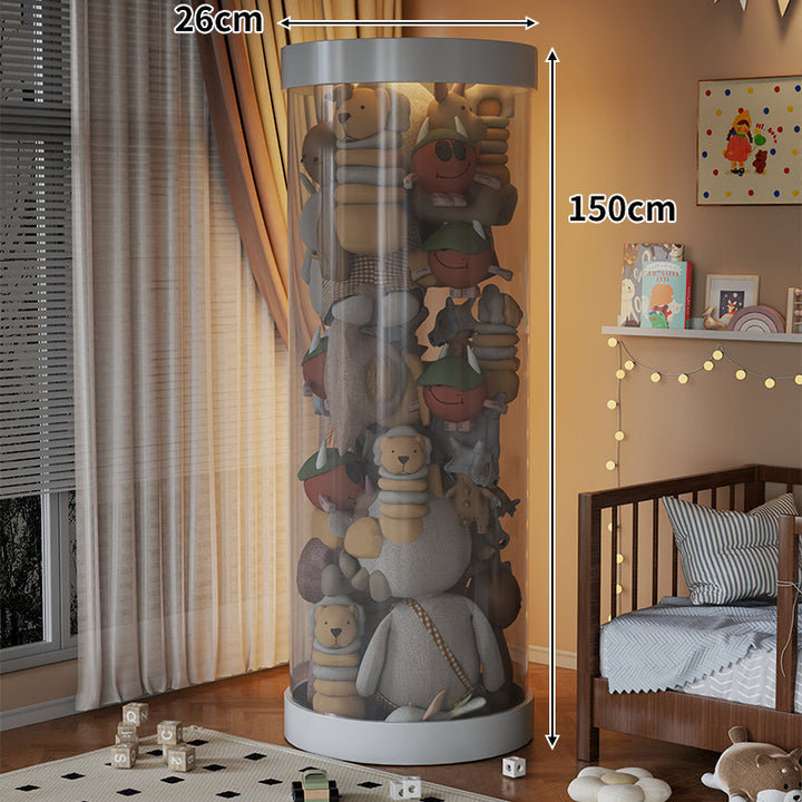 Vertical Clear Acrylic Toy & Plush Display Tower