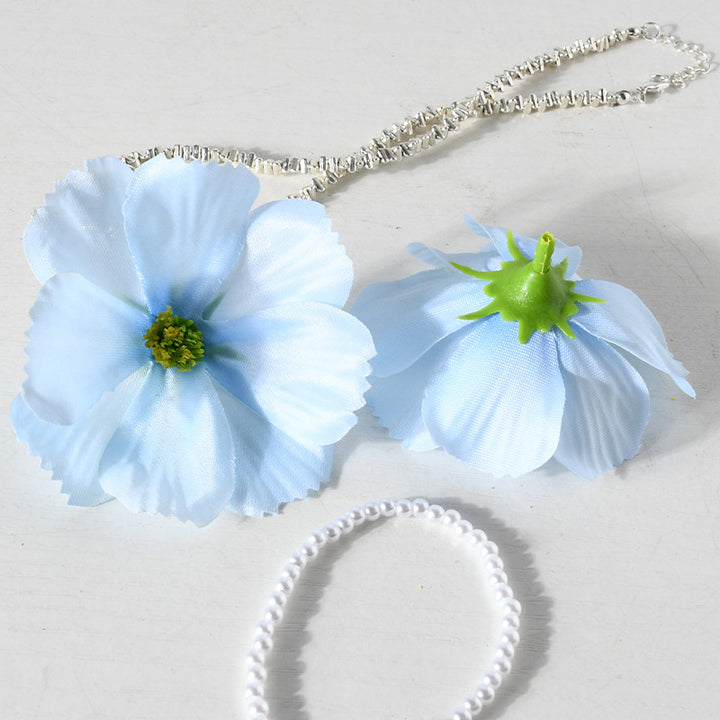 Elegant Floral Hair Clip Set