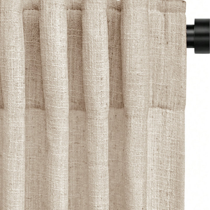 Sheer Linen Window Curtains Kalsten
