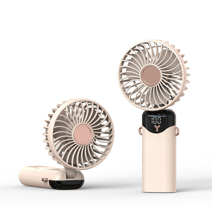 Portable battery fan with digital display Kalsten