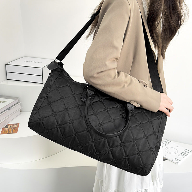 Elegant Quilted Travel Tote Bag Kalsten