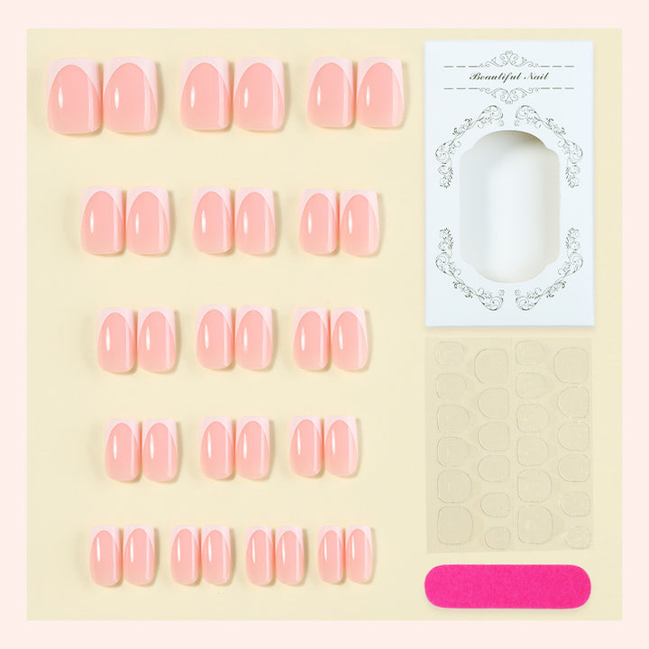 Acrylic nail set with stylish high-gloss nails Kalsten