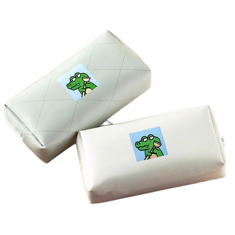 Creative Cartoon-Themed Zippered Pencil Case