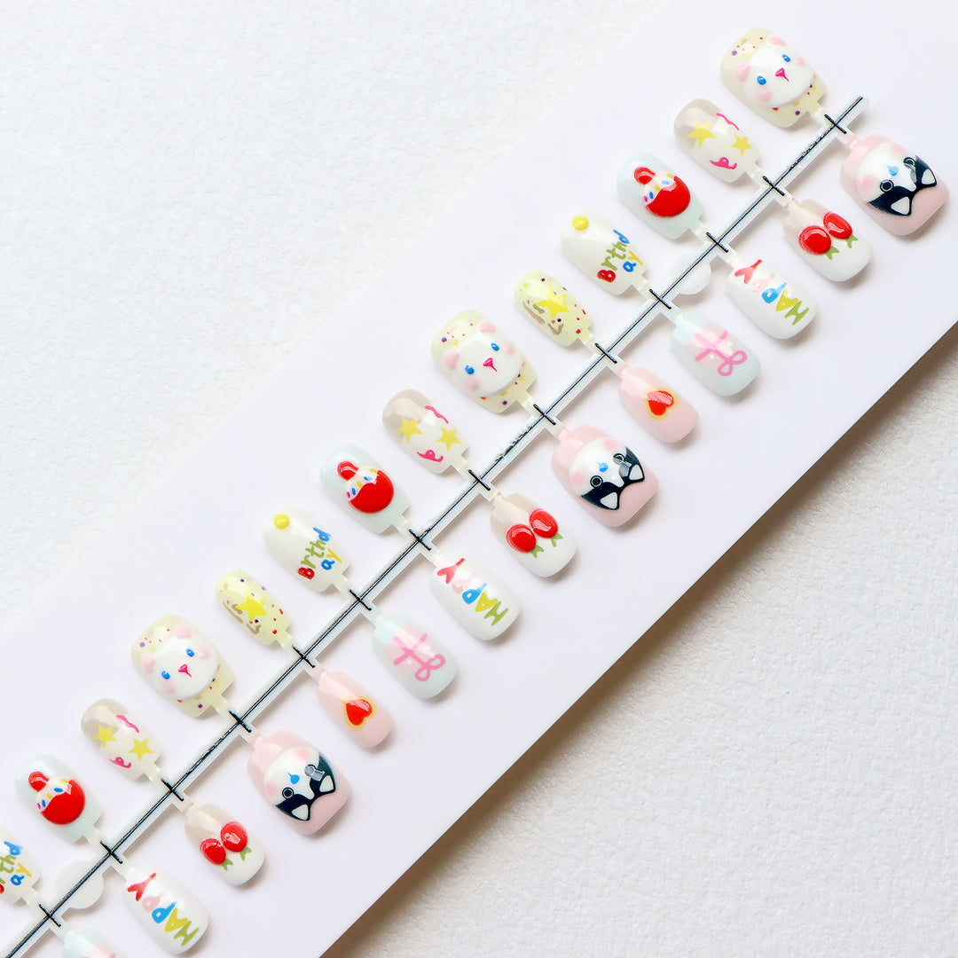 Creative Cartoon Themed Press-On Nails Kalsten