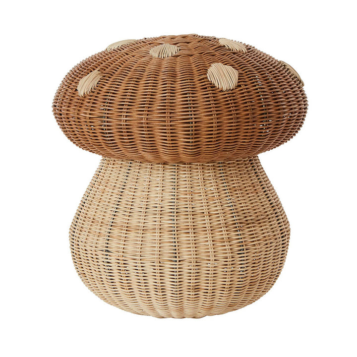 Playful basket in mushroom design Kalsten