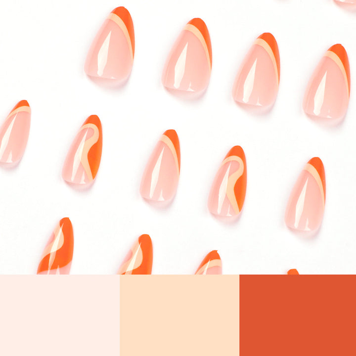 Artful Stiletto Press-On Nails Kalsten