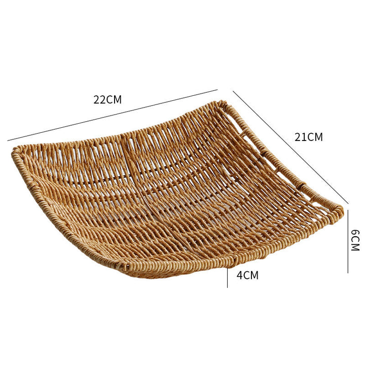 Handwoven Decorative Serving Basket Kalsten