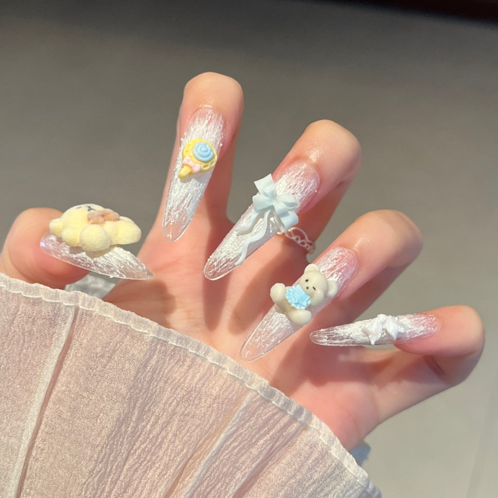 Stylish Stiletto Press-On Nail Extensions Kalsten