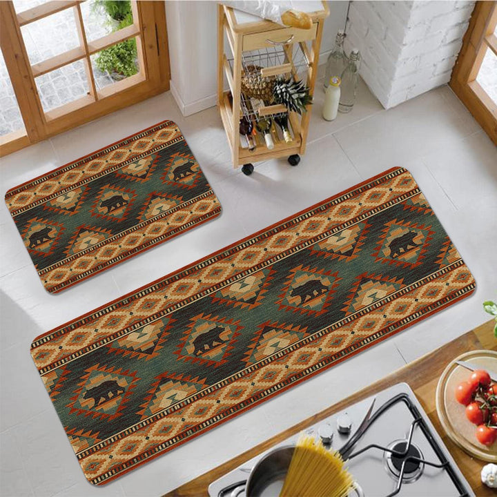 Wine-Themed Kitchen Runner Mat Kalsten