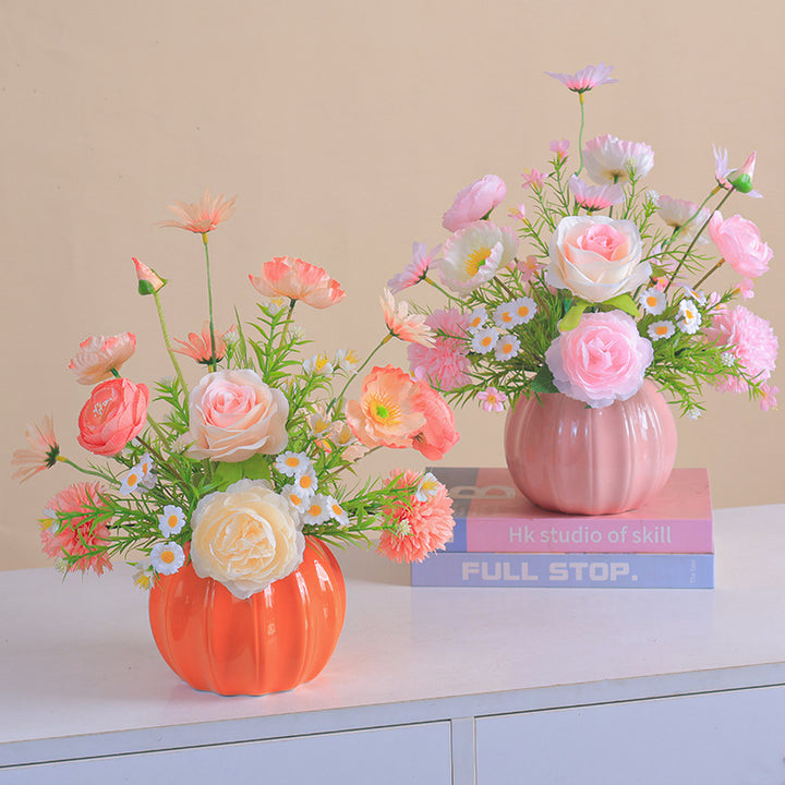Decorative Pumpkin Planter