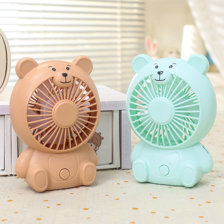 Ladies USB table fan in bear design Kalsten