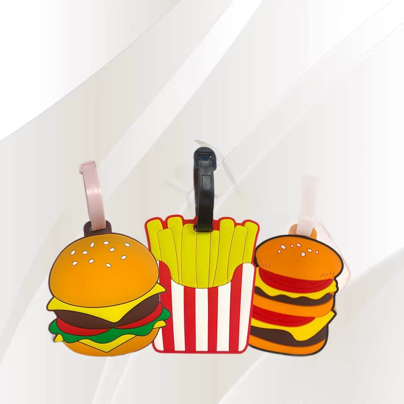 Fun Hamburger Luggage Tag Kalsten