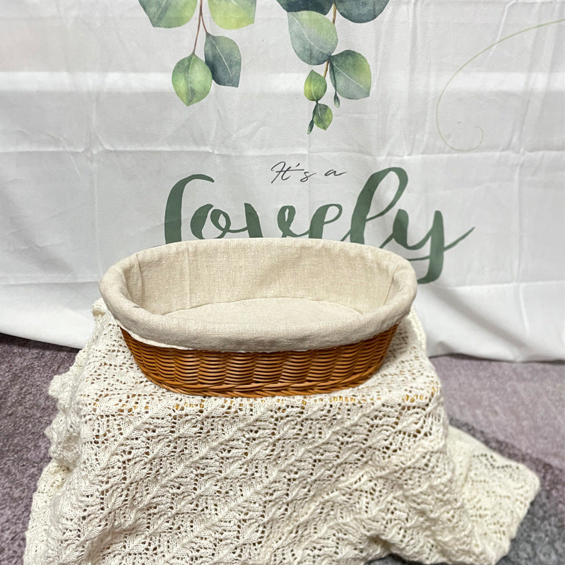 Cozy Woven Bread Basket Kalsten