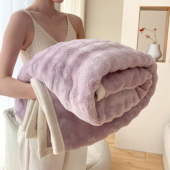 Women’s Plush Blanket with Cozy Comfort Kalsten