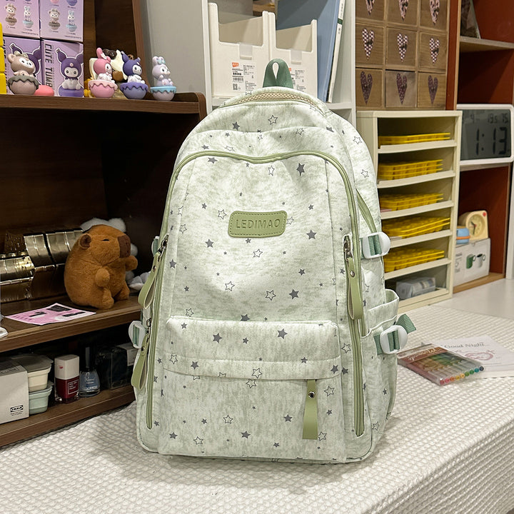 Stylish Star-Patterned Backpack Kalsten 1791205059