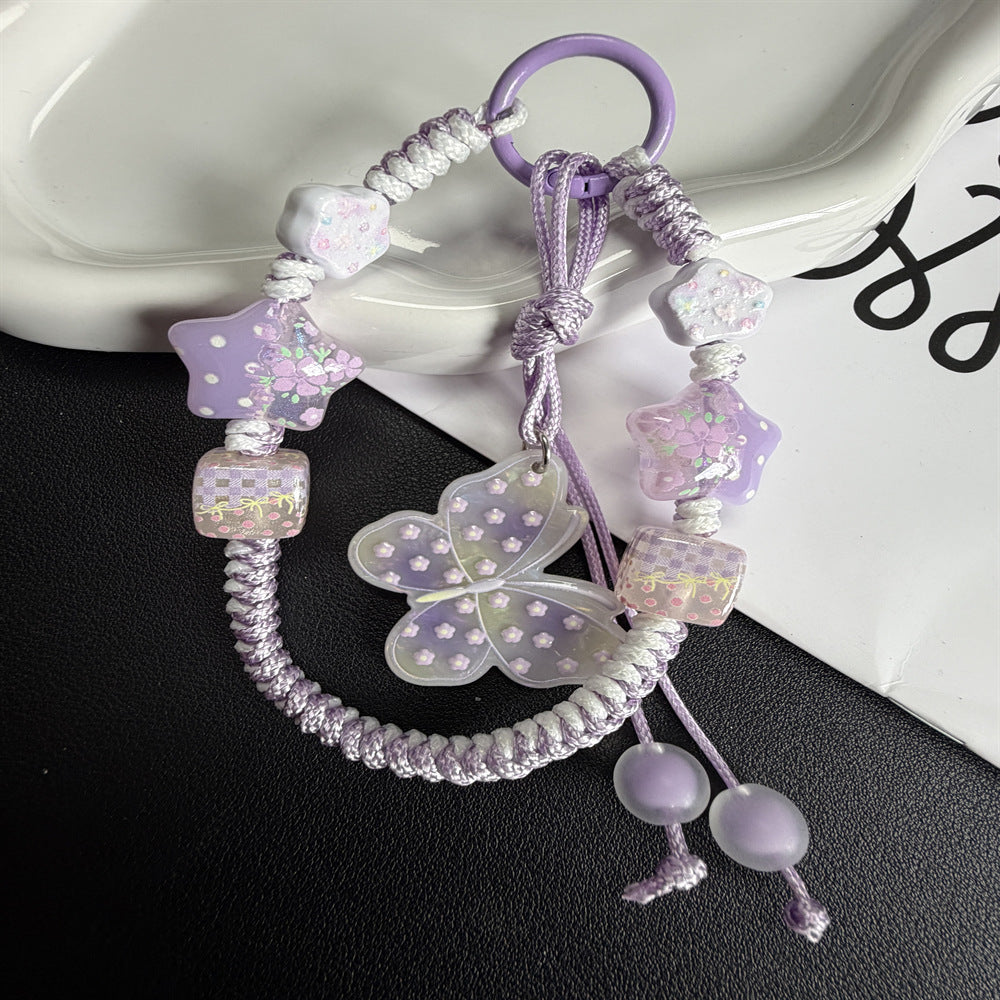 Playful Beaded Charm Phone Strap Kalsten 1790134944