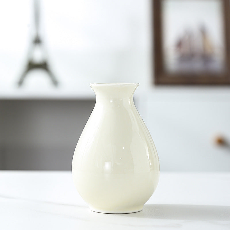 Contemporary Teardrop-Shaped Ceramic Decor Kalsten