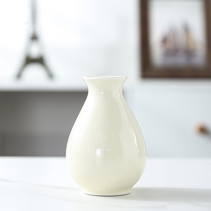 Contemporary Teardrop-Shaped Ceramic Decor Kalsten