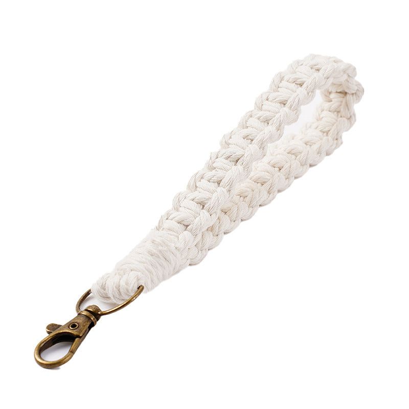 Handwoven Macrame Keychain Holder Kalsten