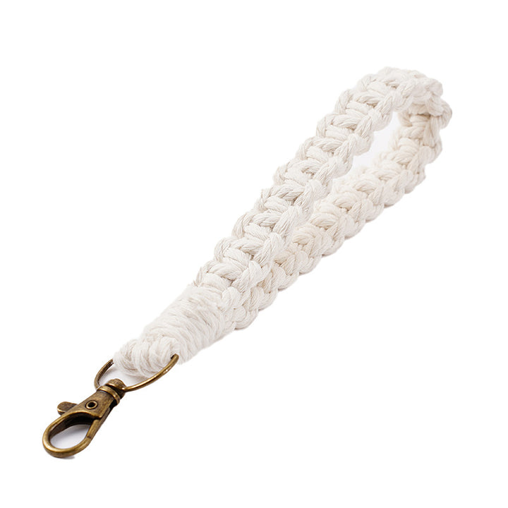 Handwoven Macrame Keychain Holder Kalsten