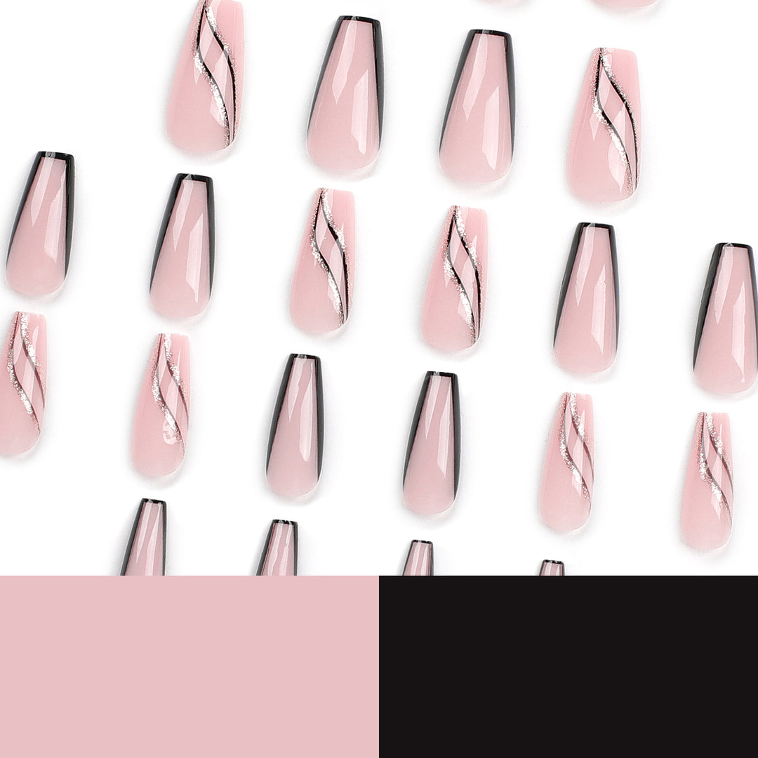Artful Nail Extensions with Elegant Design Kalsten
