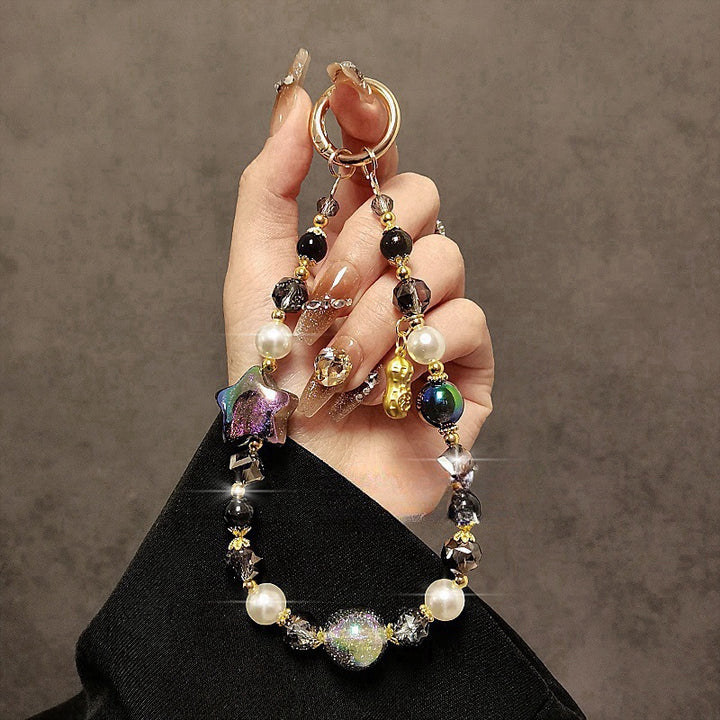 Decorative Beaded Charm Keychain Kalsten 1790135679