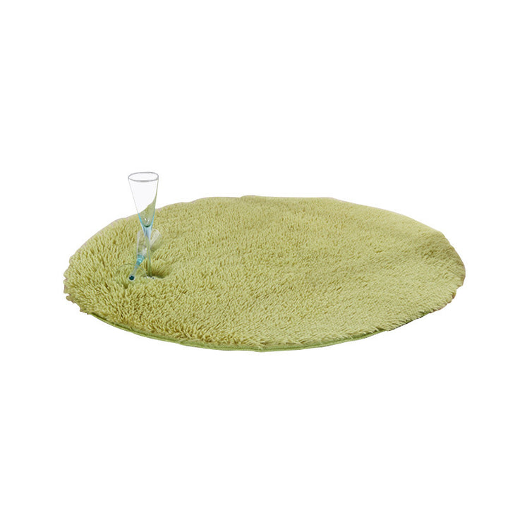 Plush Round Area Rug Kalsten 1790150822