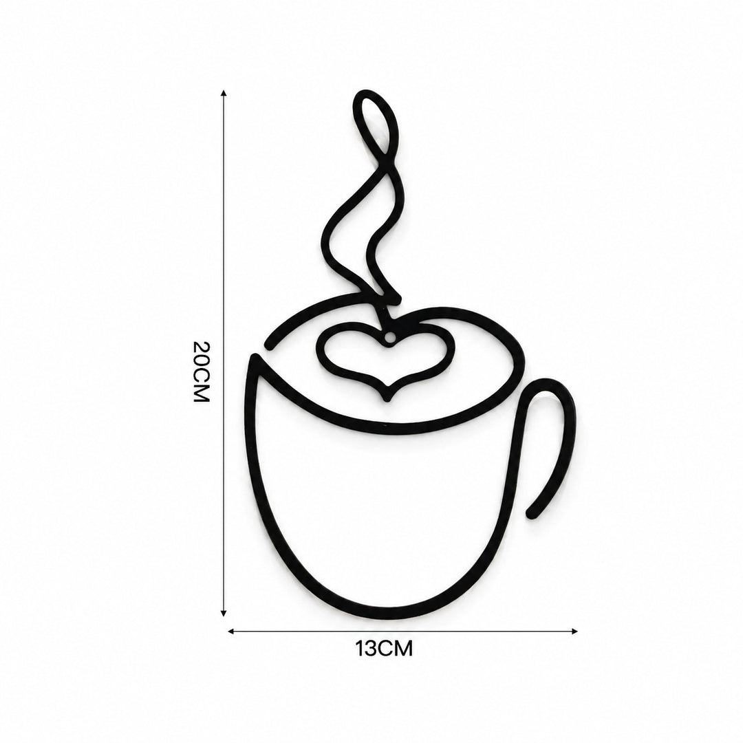 Artistic Coffee Mugs Wall Decoration